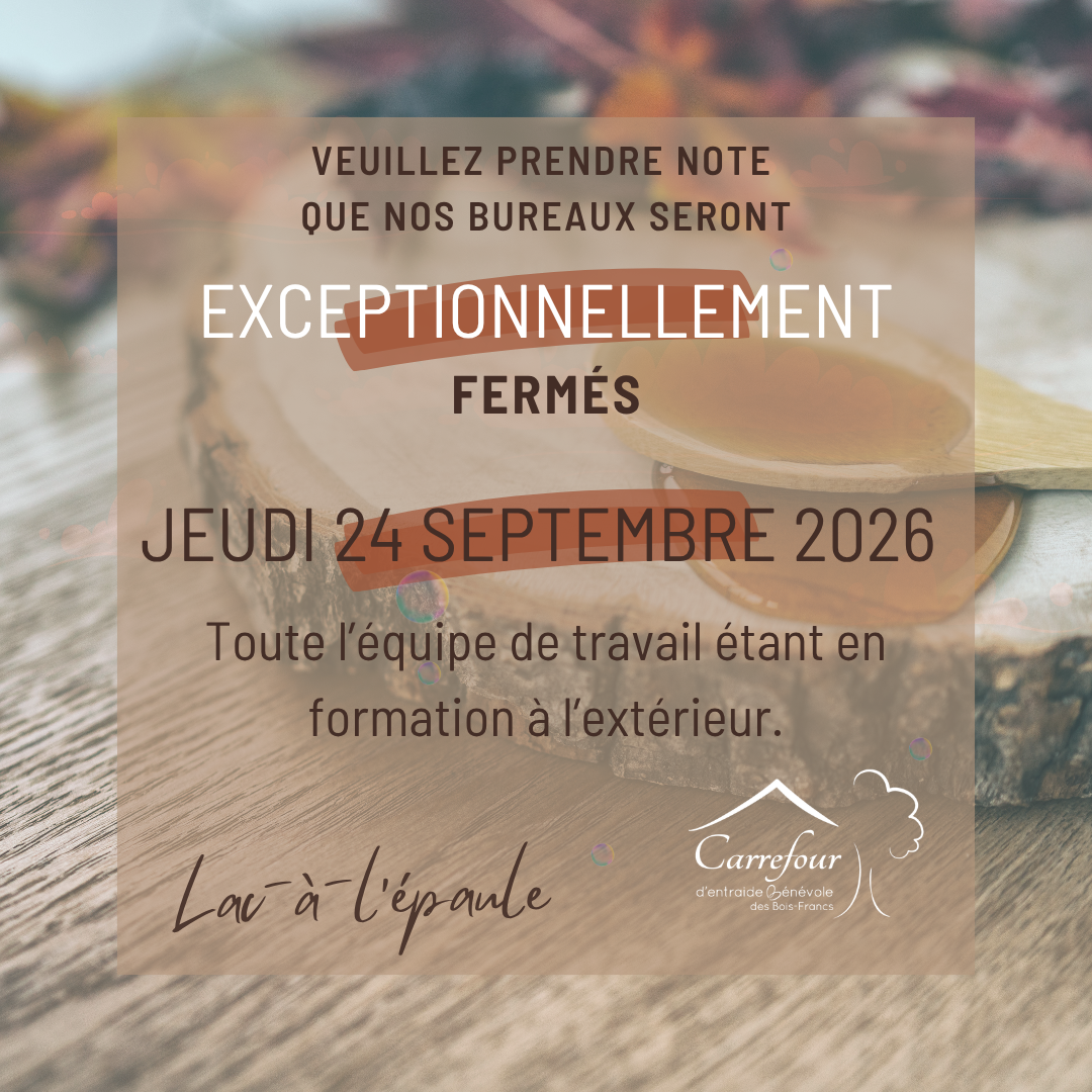 Lac-à-l'épaule 2026